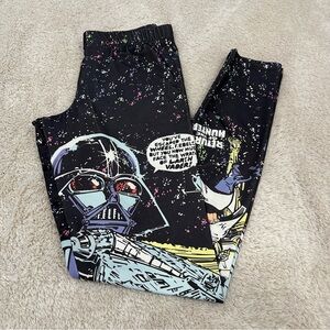 star wars mighty fine leggings size medium